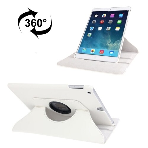 Foderal 360 til iPad 9.7 2018, Air 2, Air - Hvid