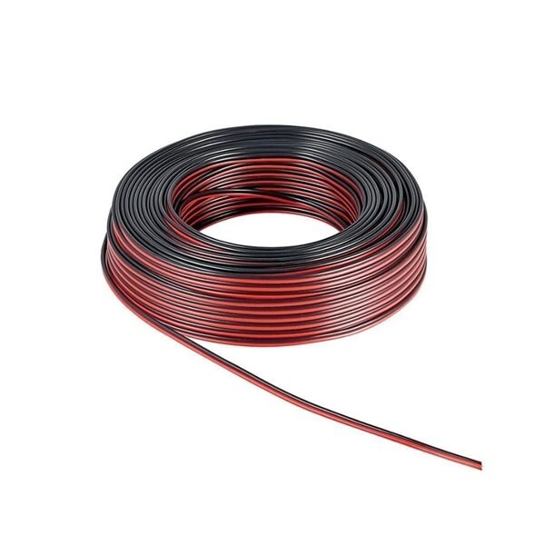 Goobay - Højttalerkabel 2 x 0.75 mm² 25m