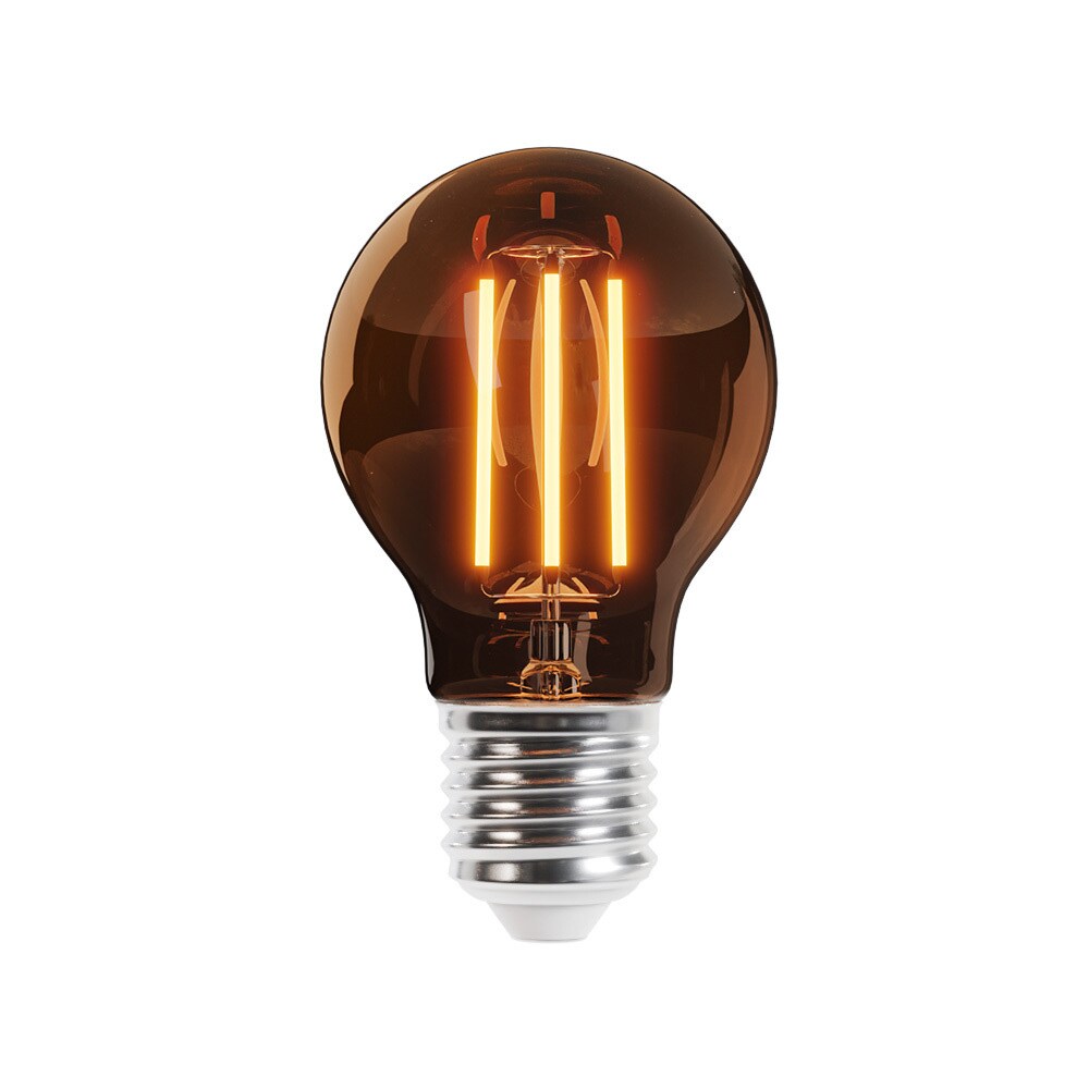 Forever Light LED-Pære Filament E27 A60 8W 230V 2700K 800lm COG - Guld