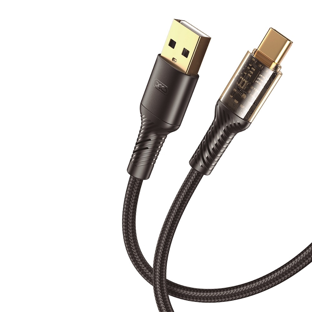 XO USB Kabel NB229 USB - USB-C 1m 2.4A - Sort