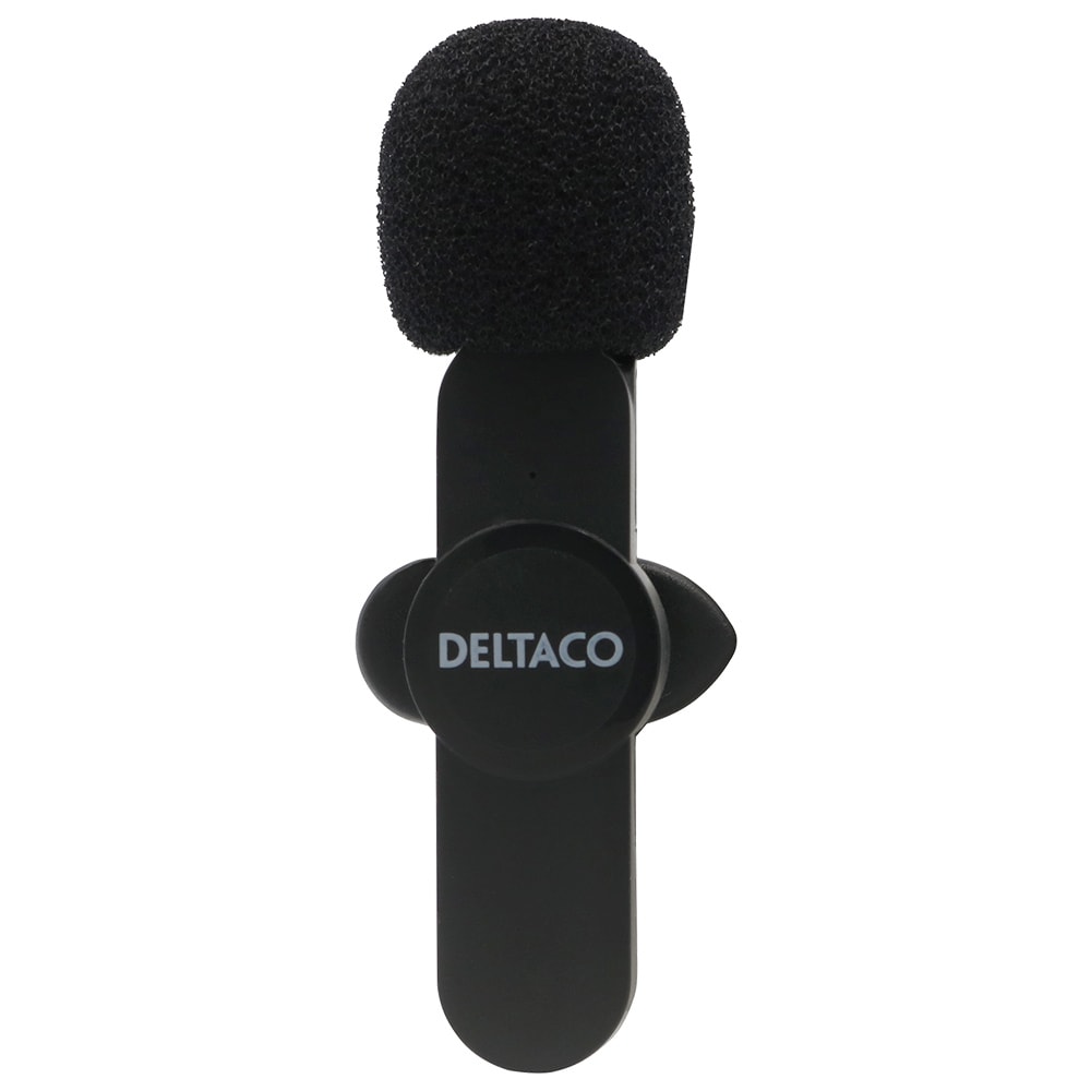 Deltaco trådløs vlog-mikrofon