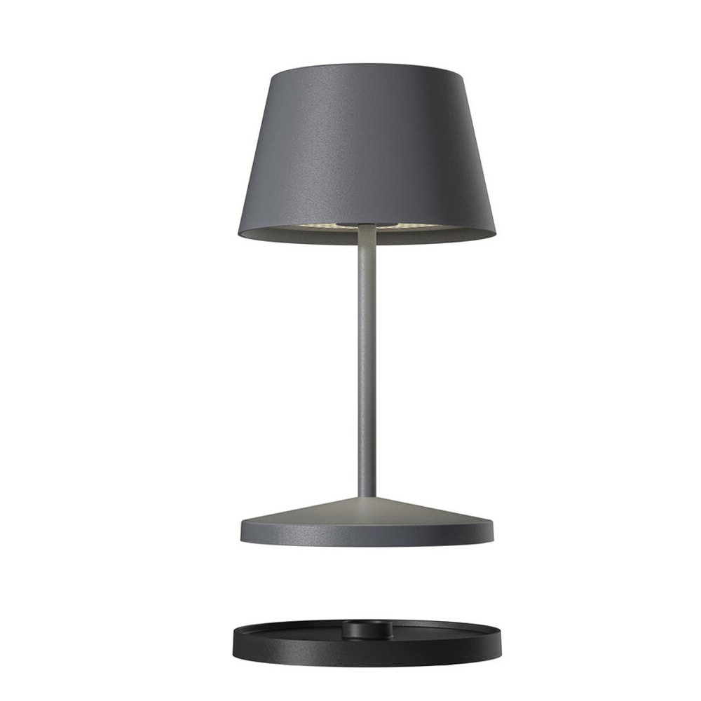 Villeroy & Boch Seoul 2.0 Batteridrevet lampe, dæmpbar - Sort