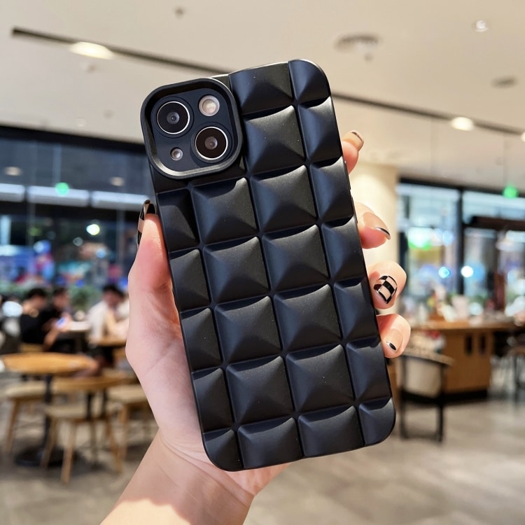 Puffy mobilcover til iPhone 13 Pro - Sort