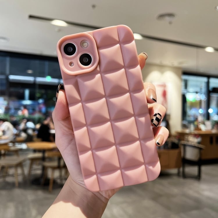 Puffy telefon cover til iPhone 13 Pro - Pink