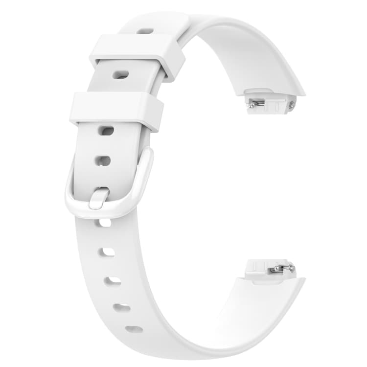 Silicone armbånd til Fitbit Inspire 3 - Hvid, str L