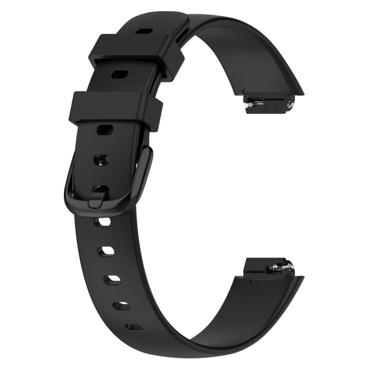 Silicone armbånd til Fitbit Inspire 3 - Sort, str L