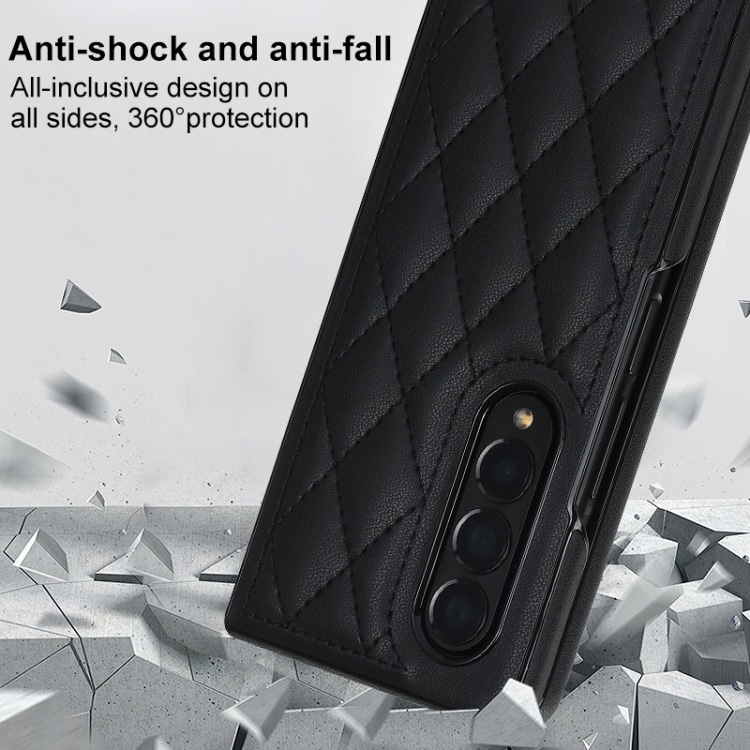 Beskyttelse med kunstlæder til Samsung Galaxy Z Fold4