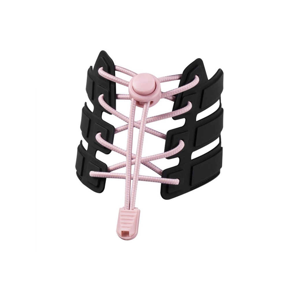 Snørebånd med låseknap 110cm Pink
