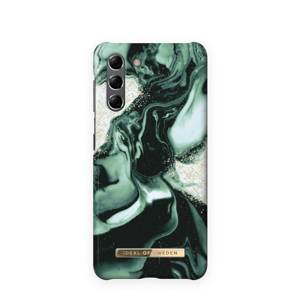 IDEAL OF SWEDEN Mobilskal Golden Olive Marble till Samsung Galaxy S21