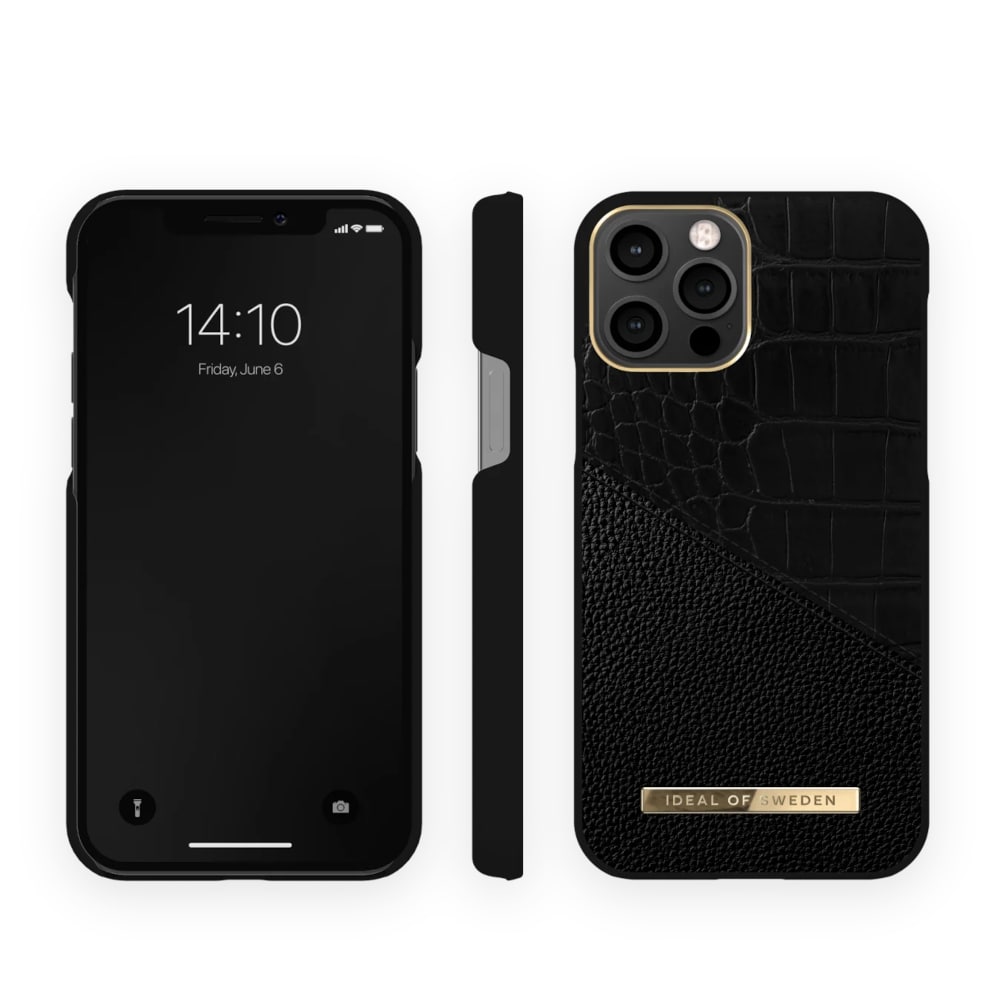IDEAL OF SWEDEN Mobilcover Nightfall Croco til iPhone 12/12 Pro