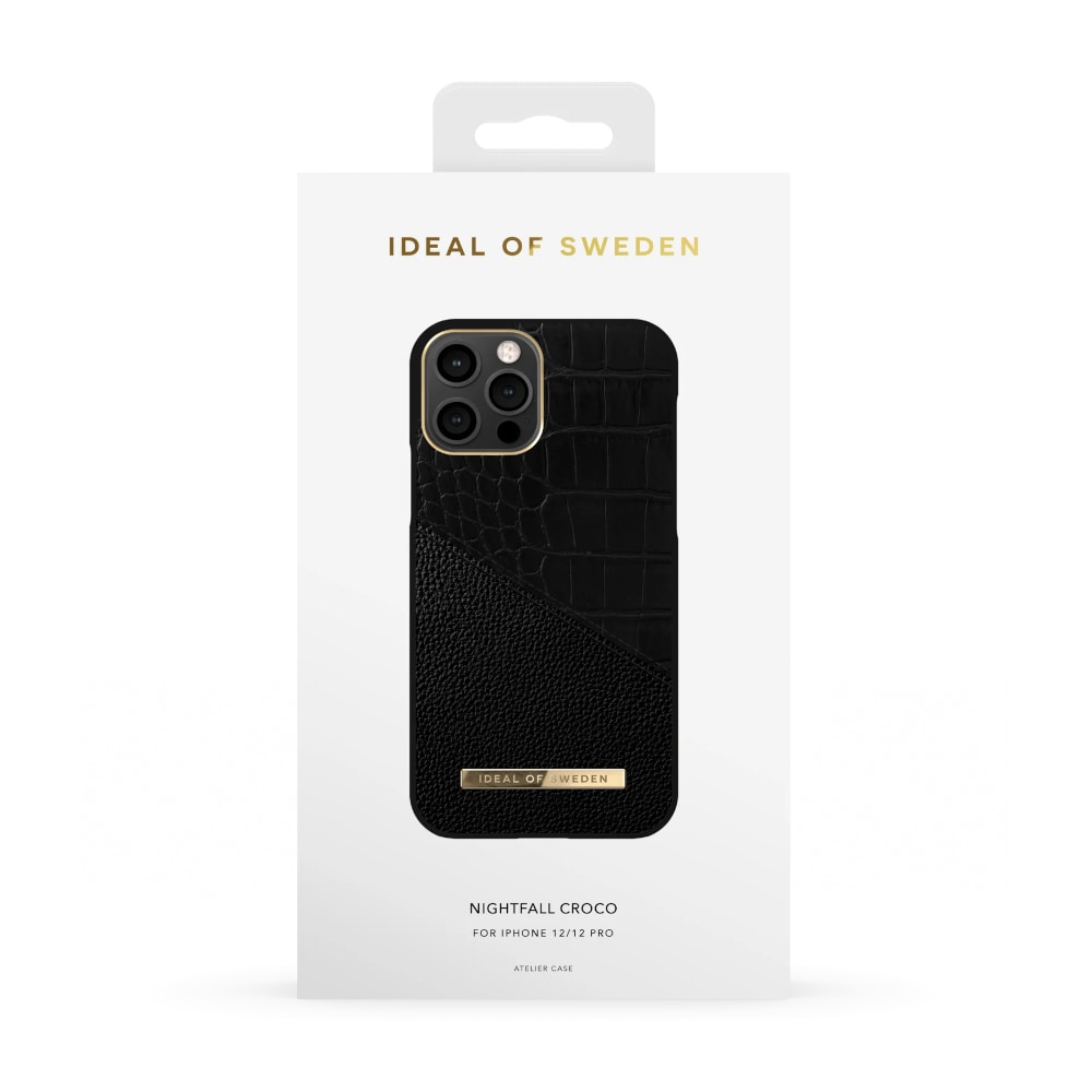 IDEAL OF SWEDEN Mobilcover Nightfall Croco til iPhone 12/12 Pro