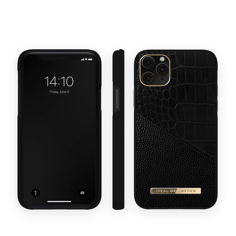 IDEAL OF SWEDEN Mobilcover Nightfall Croco til iPhone 11 Pro/XS/X