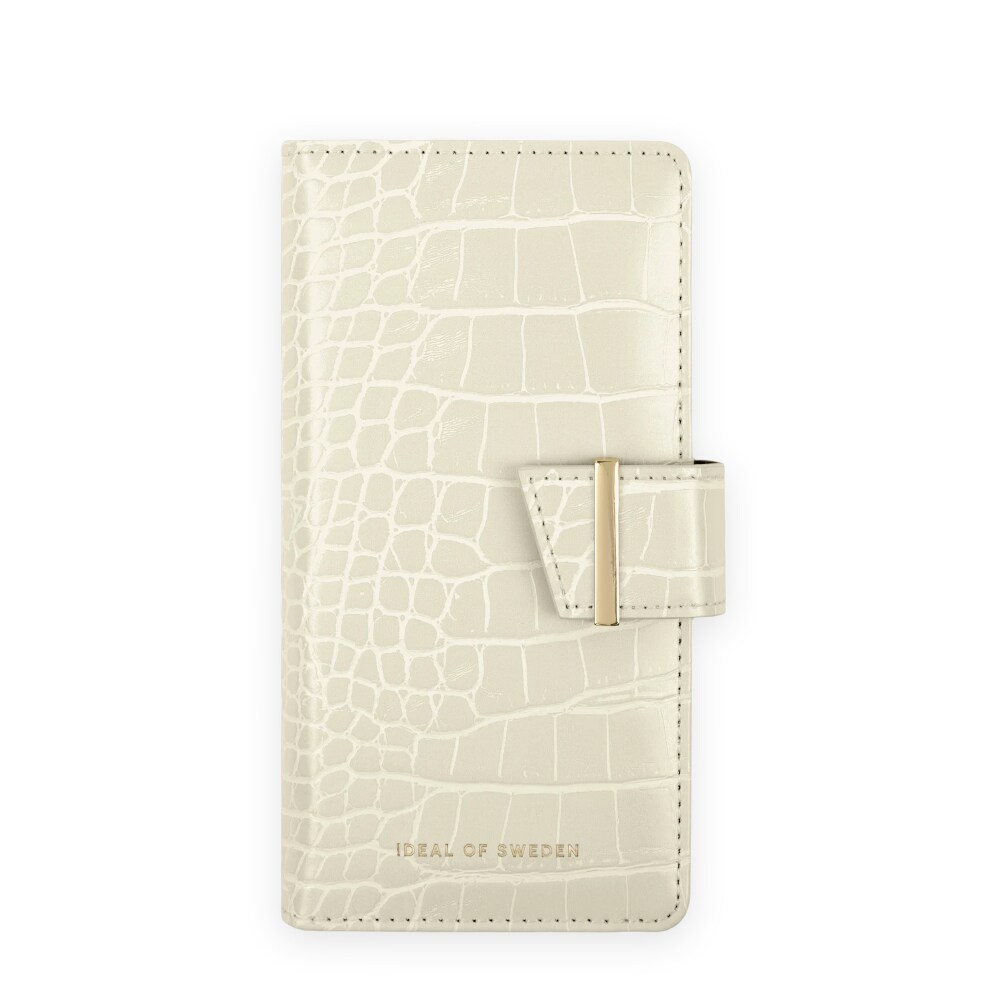 IDEAL OF SWEDEN Cora Pung Taske Beige Croco til Samsung Galaxy S22 Ultra