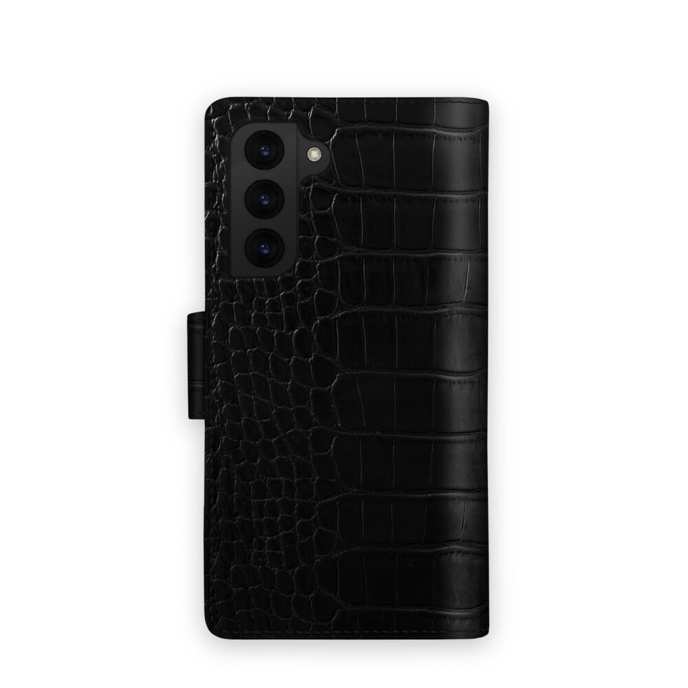 IDEAL OF SWEDEN Pung Jet Black Croco til Samsung Galaxy S22