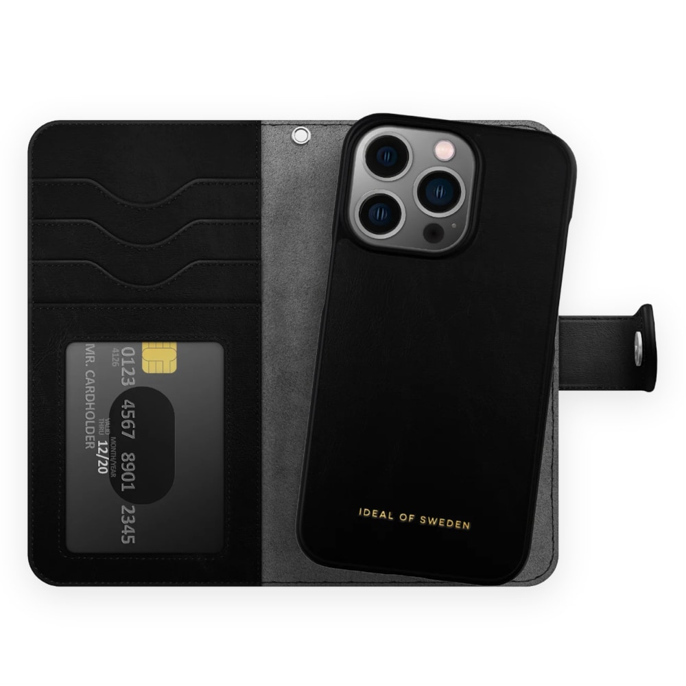 IDEAL OF SWEDEN Pungetui Magnet Wallet+ Sort til iPhone 13 Pro