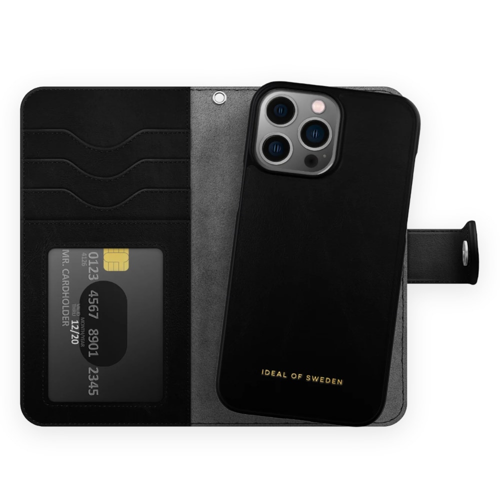 IDEAL OF SWEDEN Pungetui Magnet Wallet+ Sort til iPhone 13 Pro Max