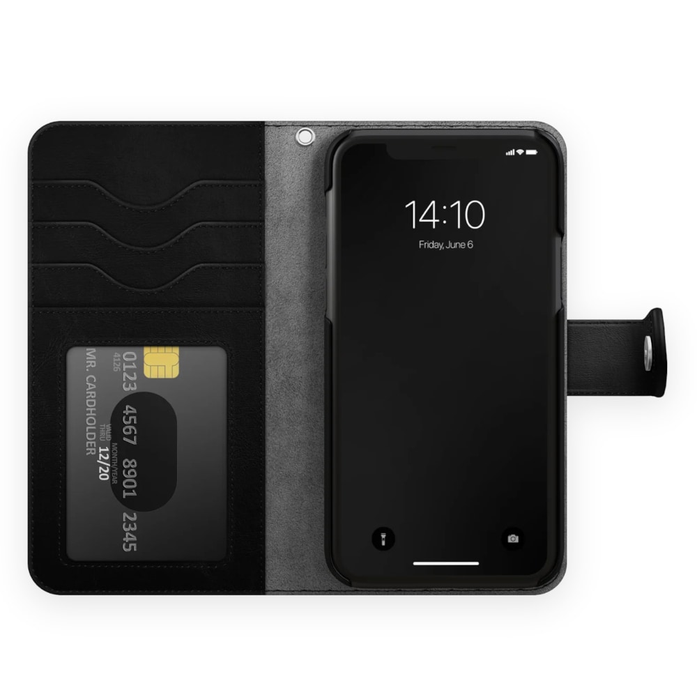 IDEAL OF SWEDEN Pungetui Magnet Wallet+ Sort til iPhone 12/12 Pro