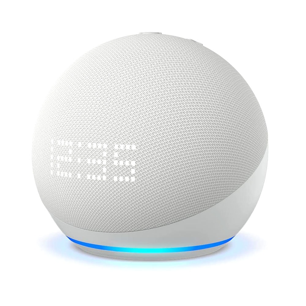 Amazon Echo Dot med ur (5. generation) B09B95DTR4