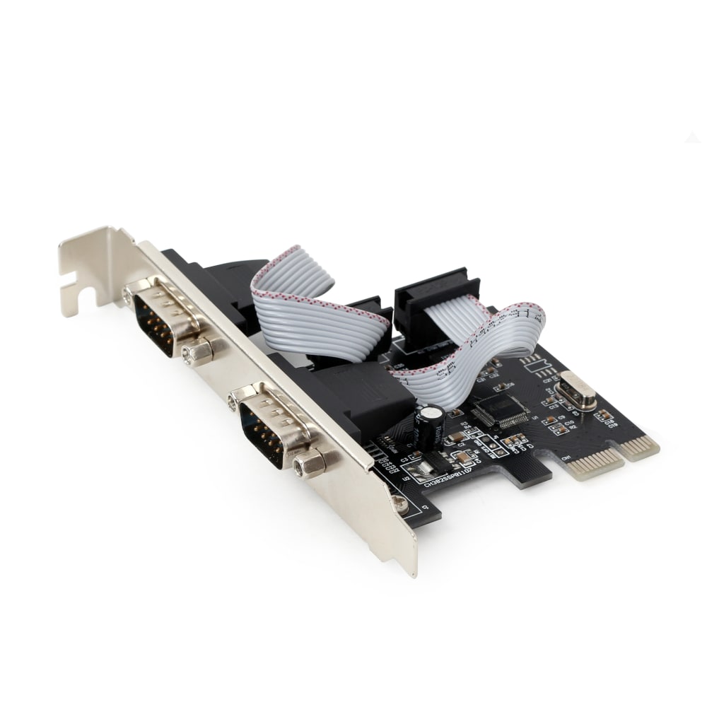 Gembird PCI-Express RS232 kortadapter med 2 portar