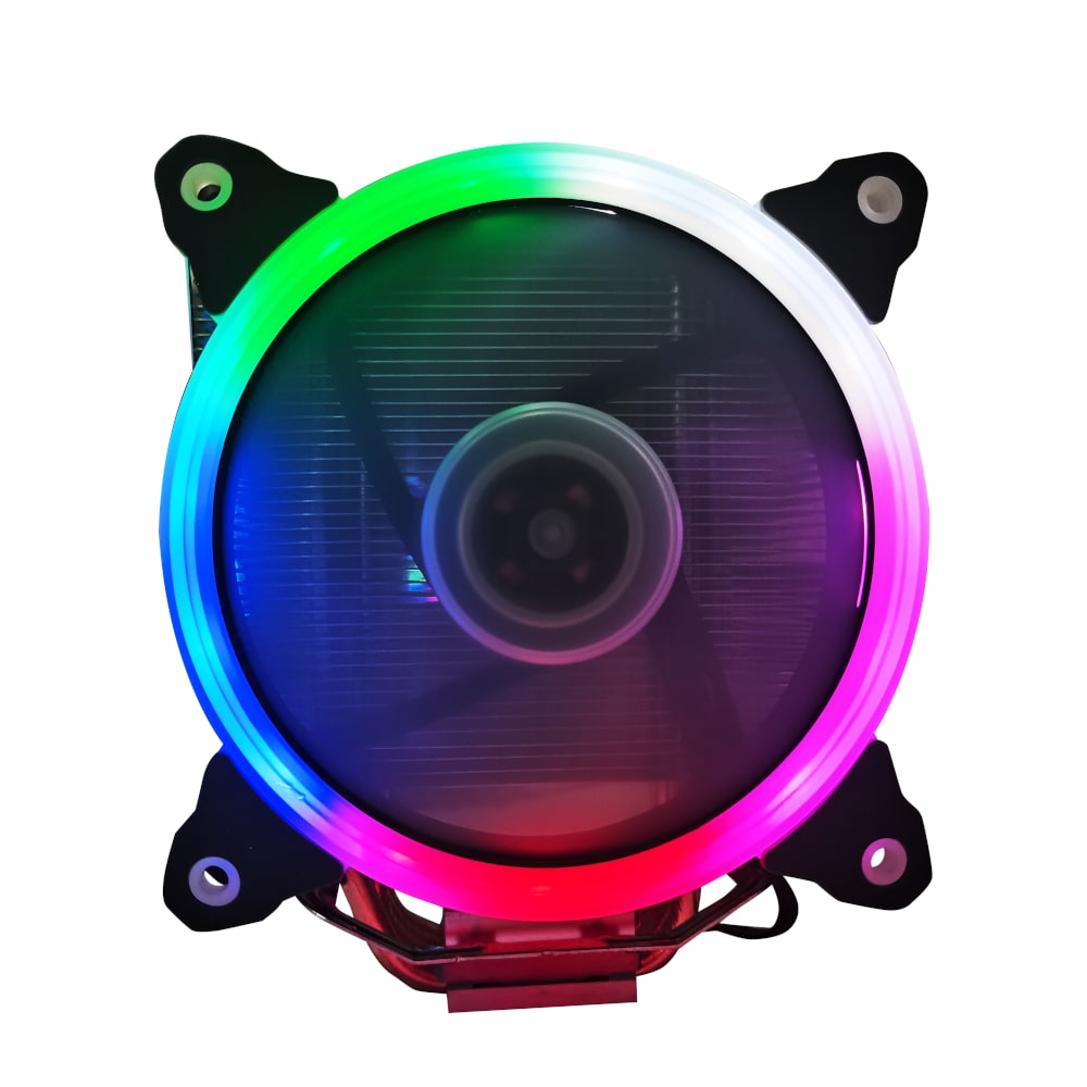 Gembird Processor køler med RGB belysning - 120mm, 150W