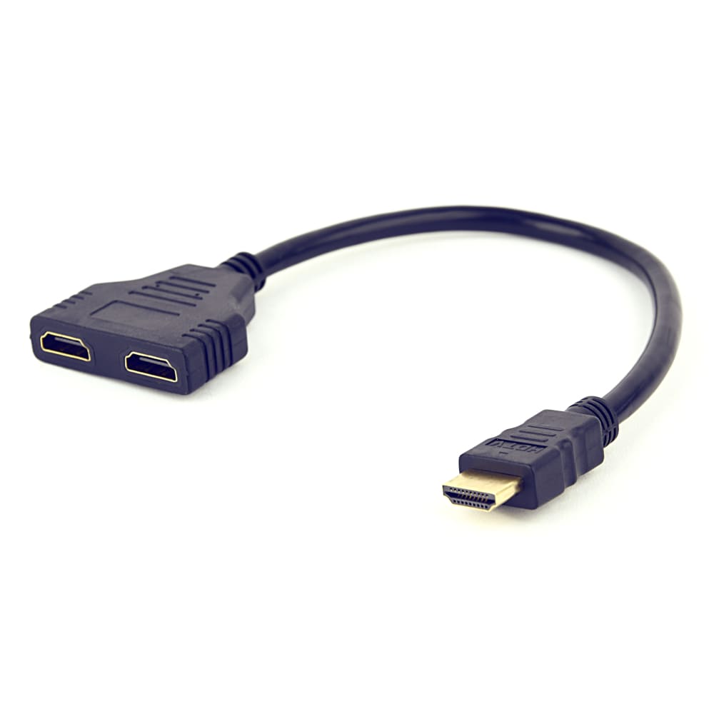 Cablexpert Passivt HDMI kabel med 2 porte