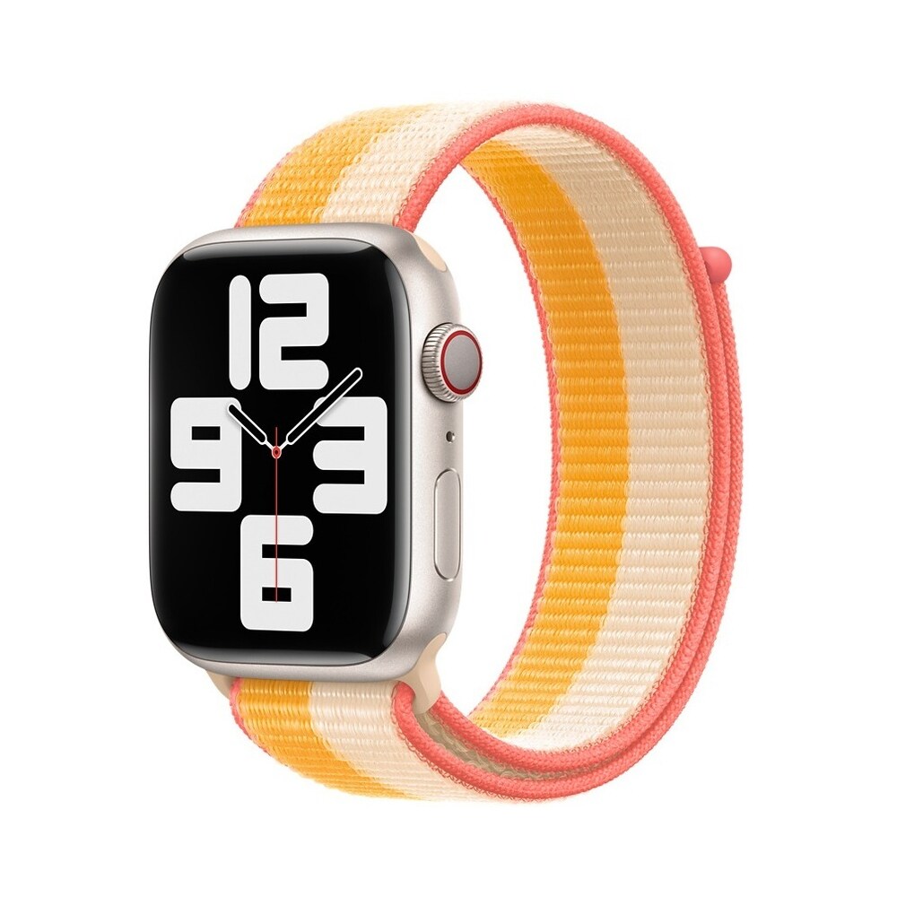 Apple Watch Sportloop 45mm - Majs/Hvid