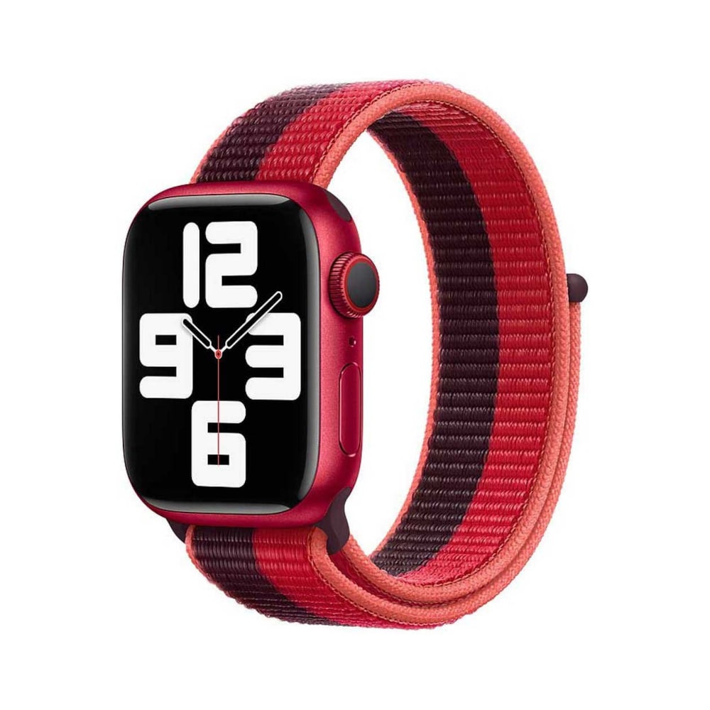 Apple Watch Sportloop 45mm - Röd