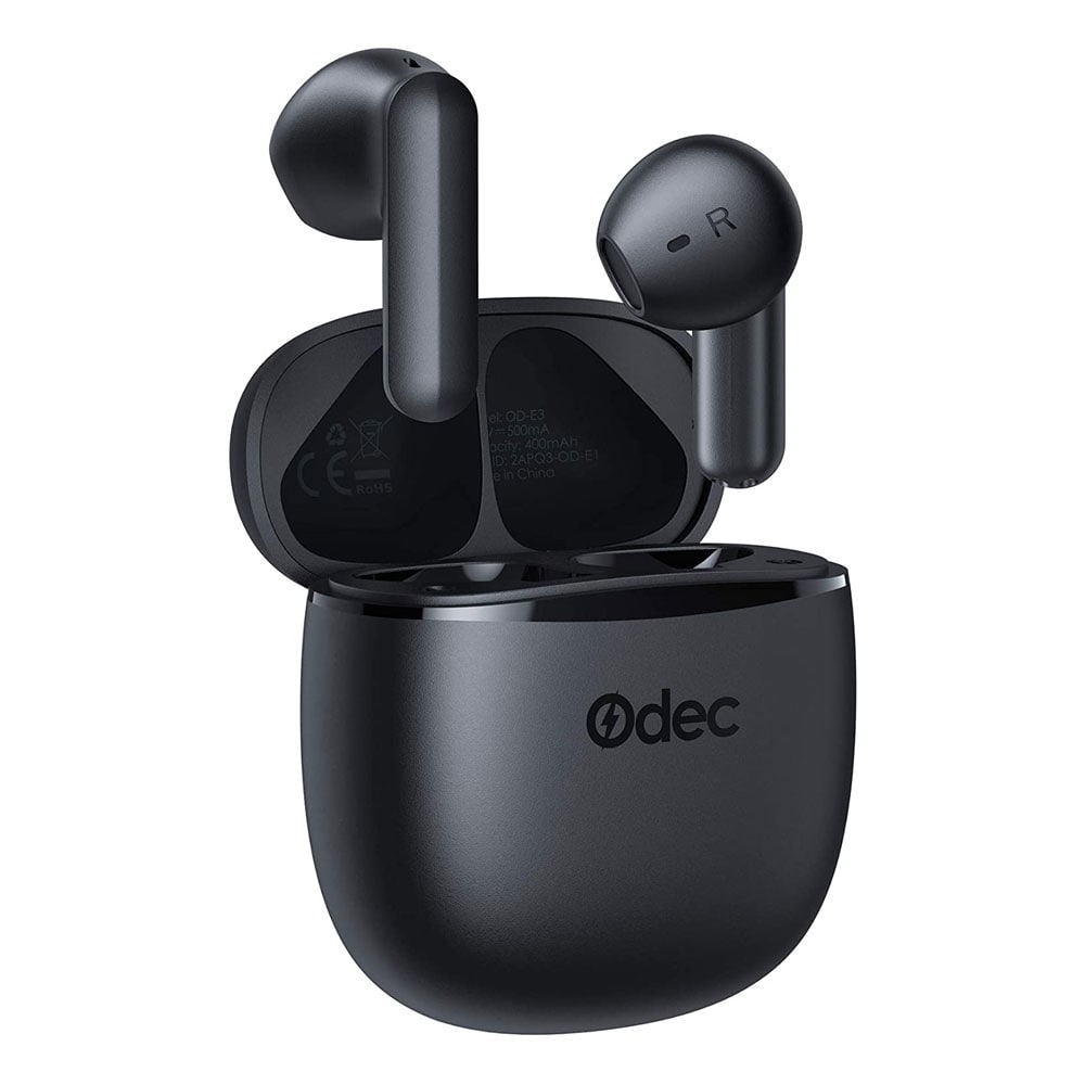 ODEC OD-E3 True Wireless-høretelefoner - Sort