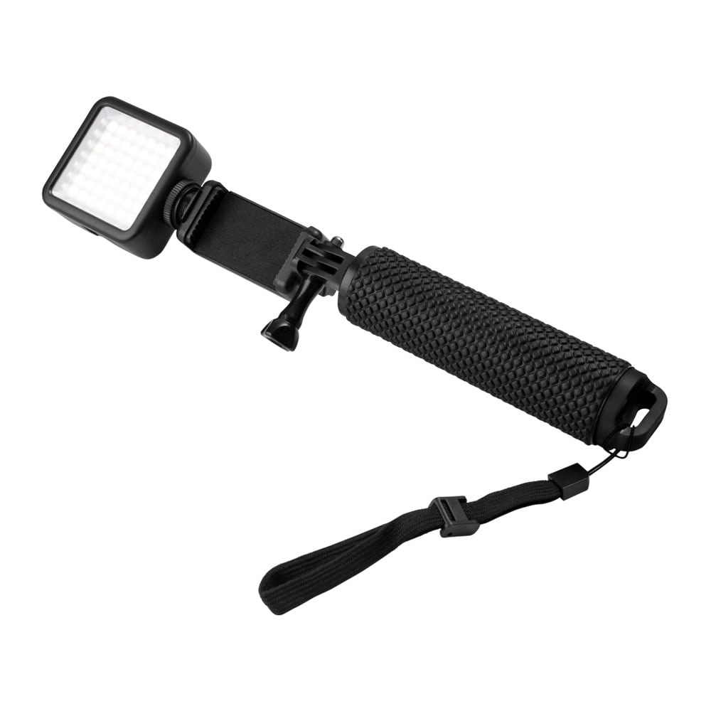 Gadgetmonster Vlogging Stick med LED
