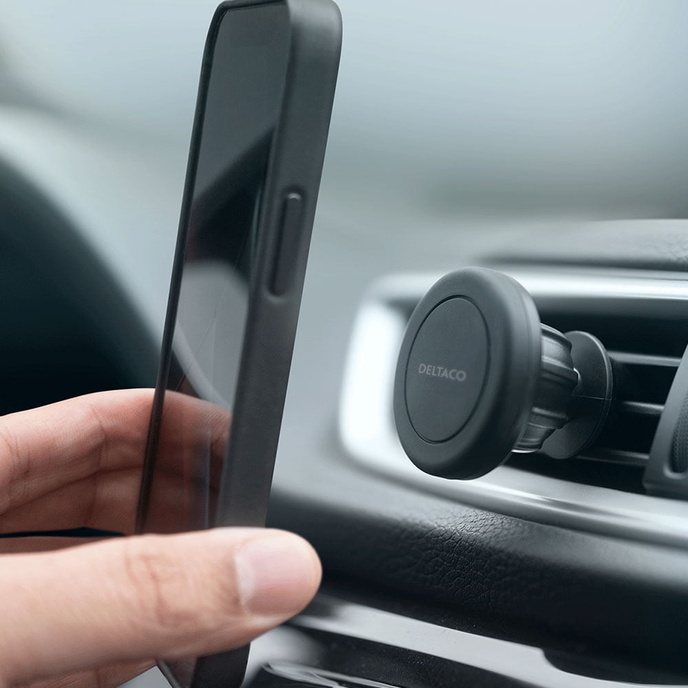 Deltaco Magnetisk Smartphoneholder til bil