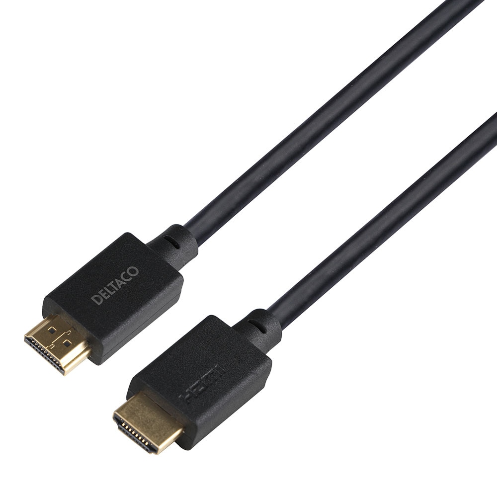 Deltaco HDMI-kabel eARC QMS 8K 60Hz 4K 120Hz LSZH 5m