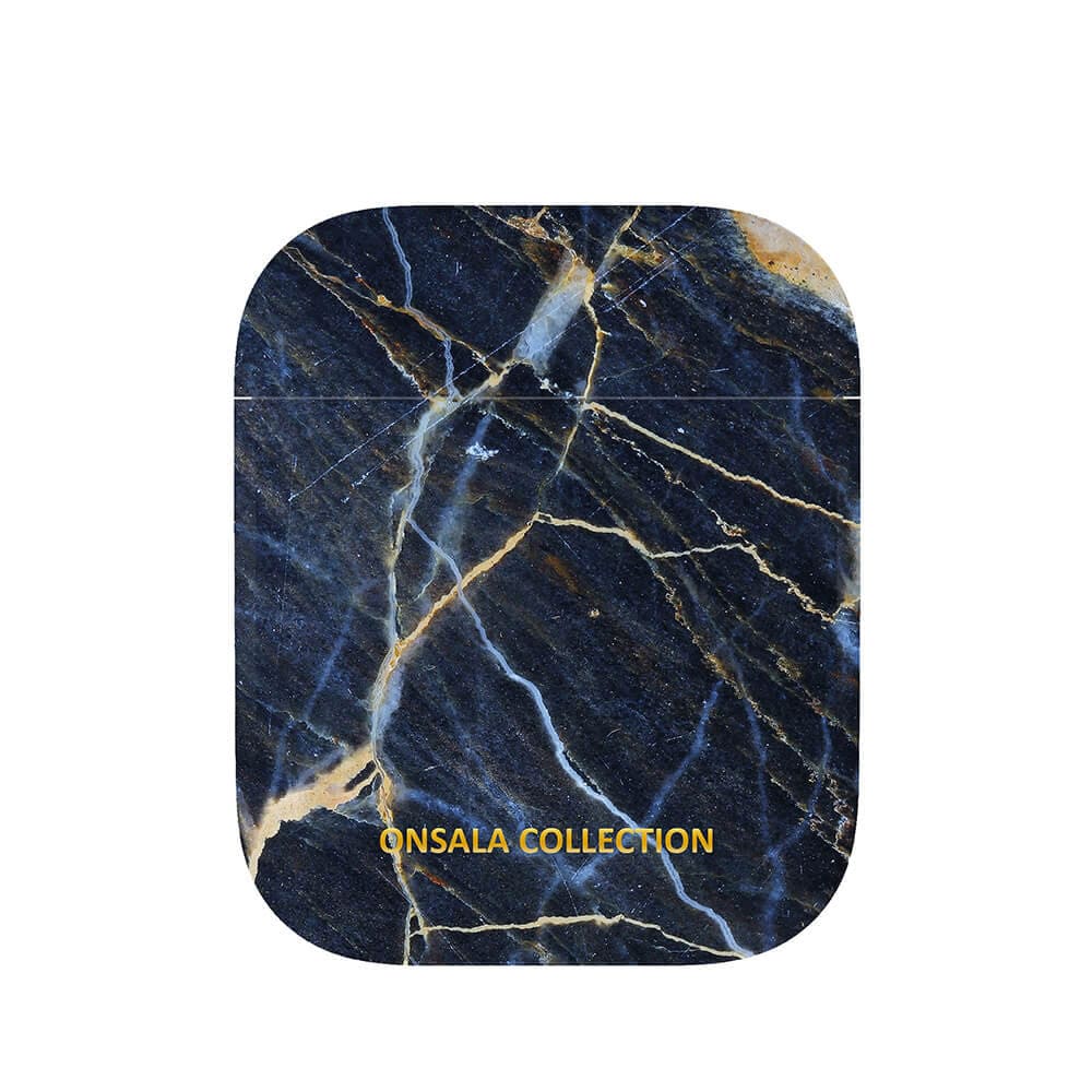 Onsala Collection AirPods-Foderal Black Galaxy Marble