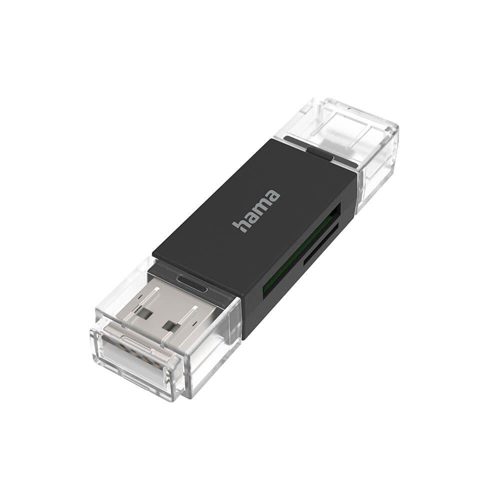 Hama Kortlæser USB-A Micro-USB SD/MicroSD