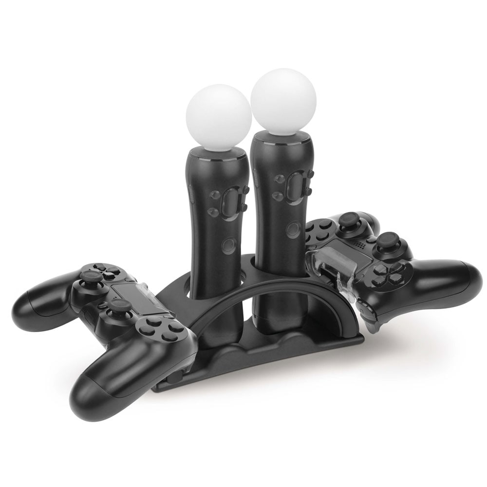 Hama Ladestation Quadruple PS4 og PS VR