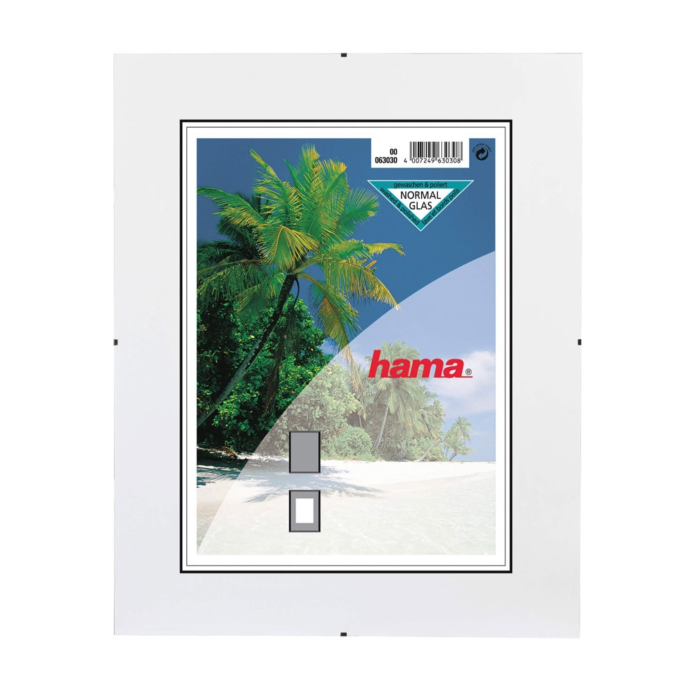 Hama Clipsramme 30 x 40 cm normalglas Billedstørrelse 20 x 28 cm