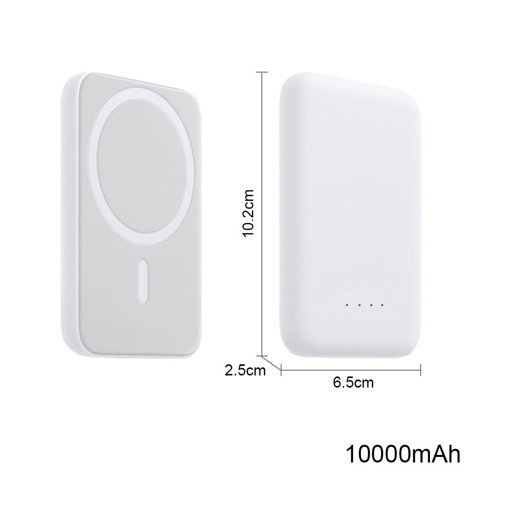 Magnetisk powerbank til iPhone 12/13/14 - PD 20W 10000 mAh