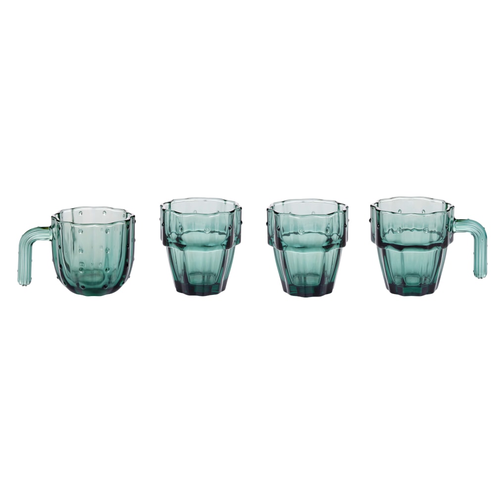 Alpina Stablingsbare drinkglas med kaktusudseende