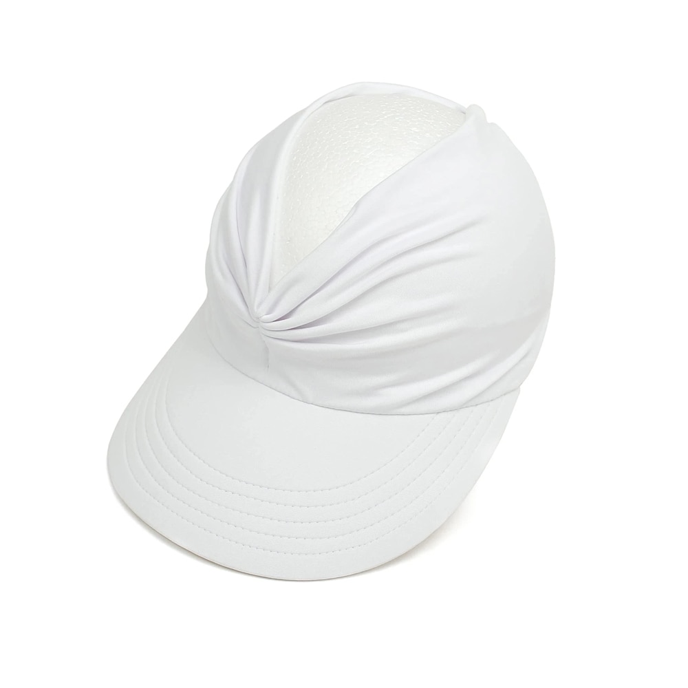 Hvid Visor Cap