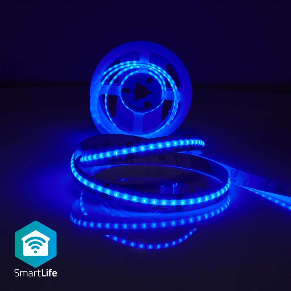 Nedis SmartLife LED strip - Wi-Fi, 2m, RGB/varm hvid/kølig hvid