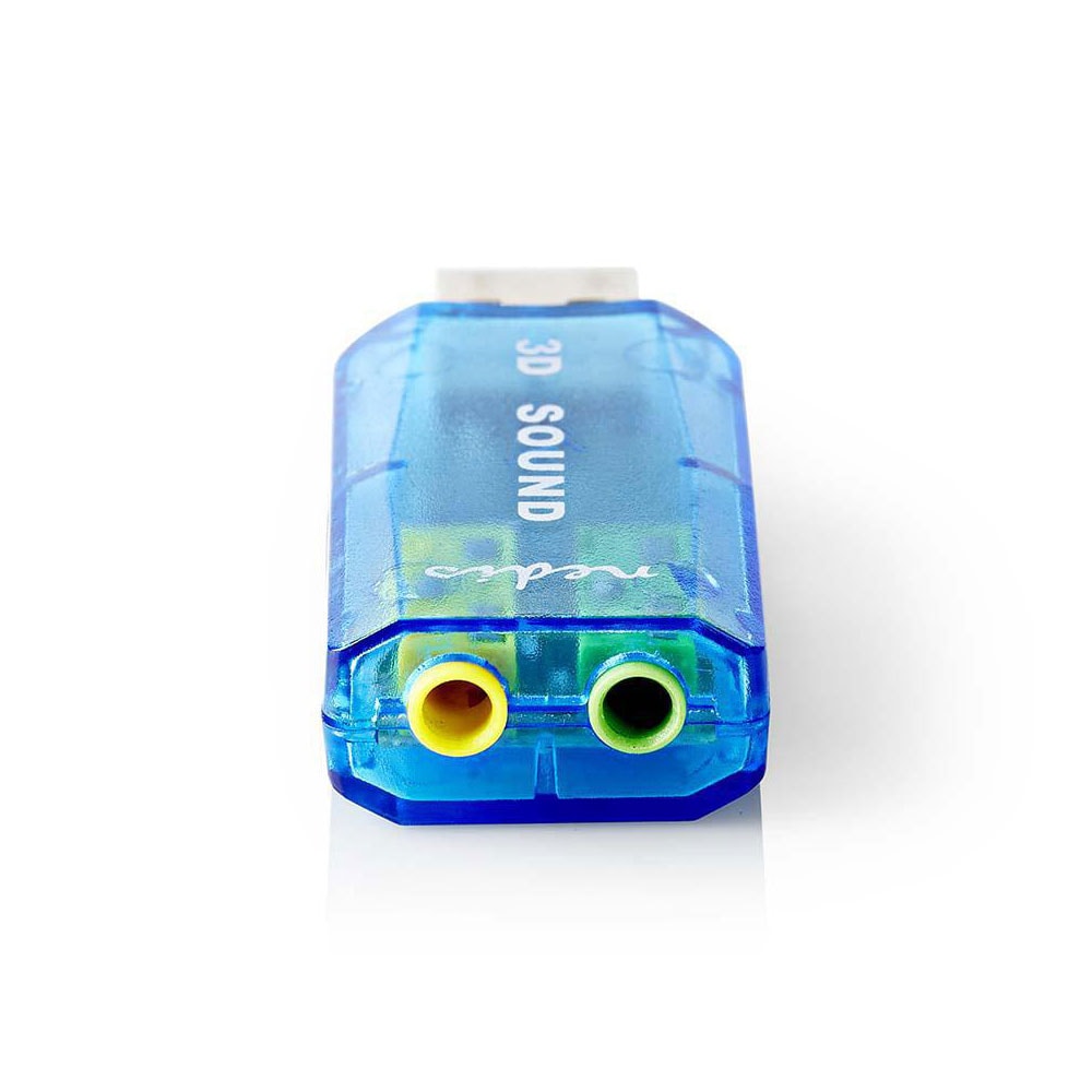 Nedis USB-lydkort 5.1 med 3,5 mm jackstik