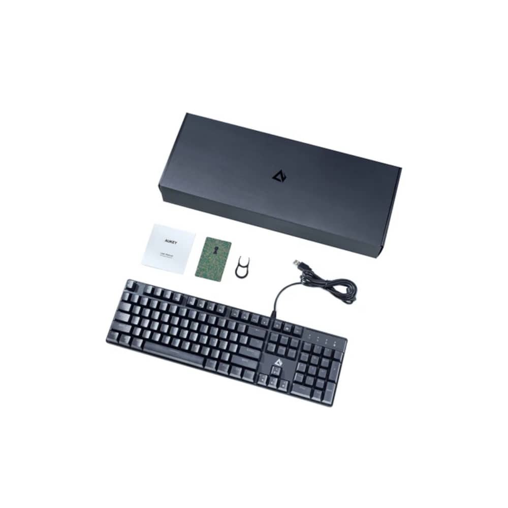 Aukey Mechanical Gaming Keyboard KM-G16 (one) - Sort