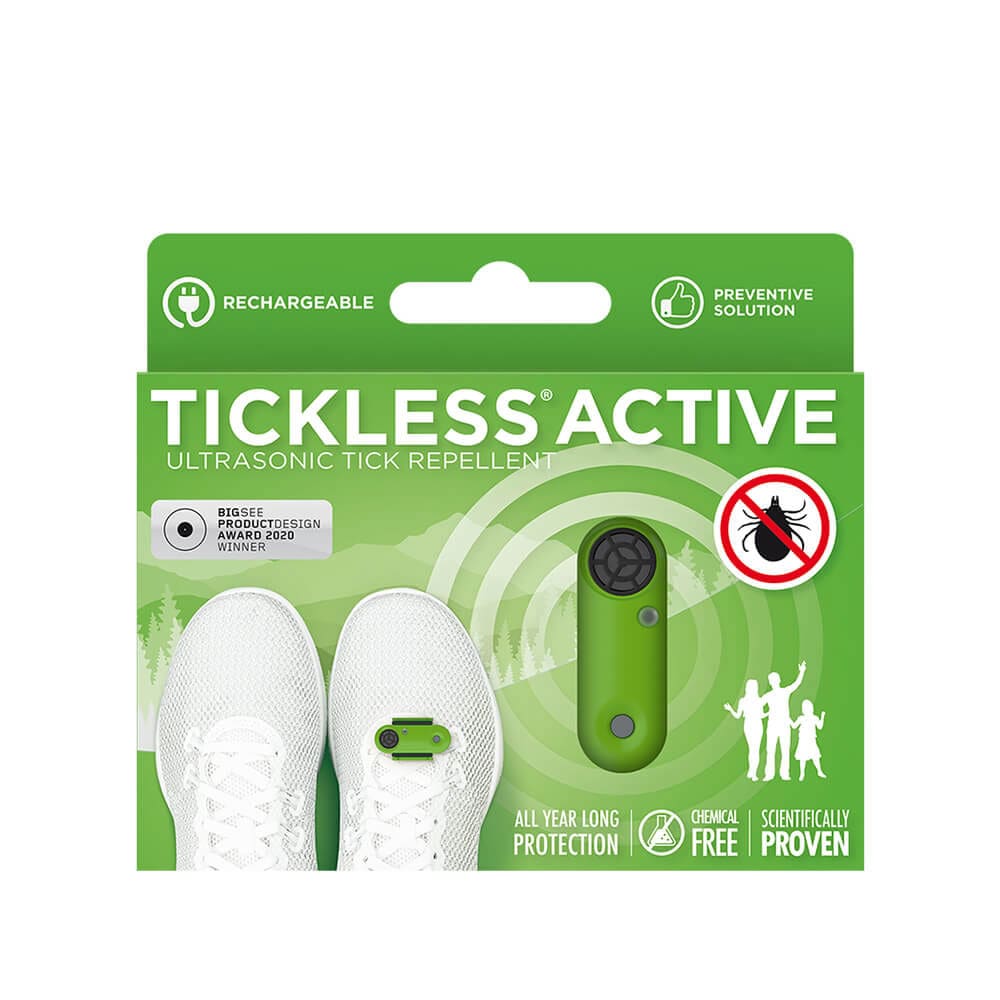 TICKLESS Tægebeskyttelse Active Grøn