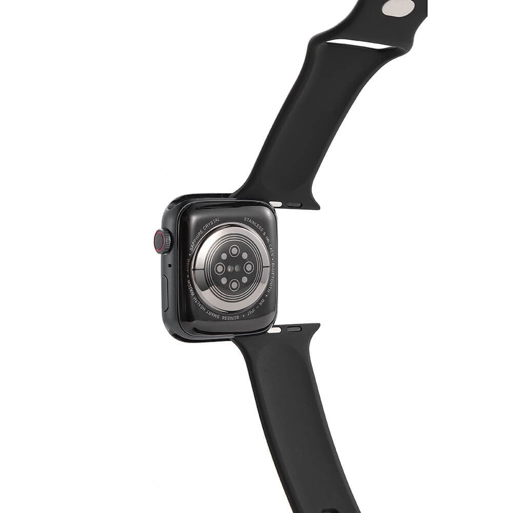 GEAR Urrem Silikone SORT Apple Watch 42-44mm