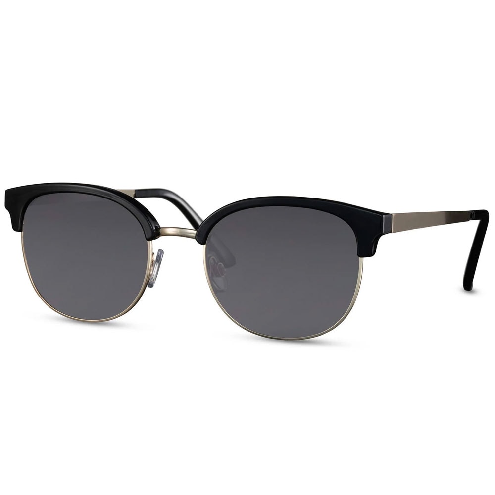 Solbriller - Sorte med sorte glas