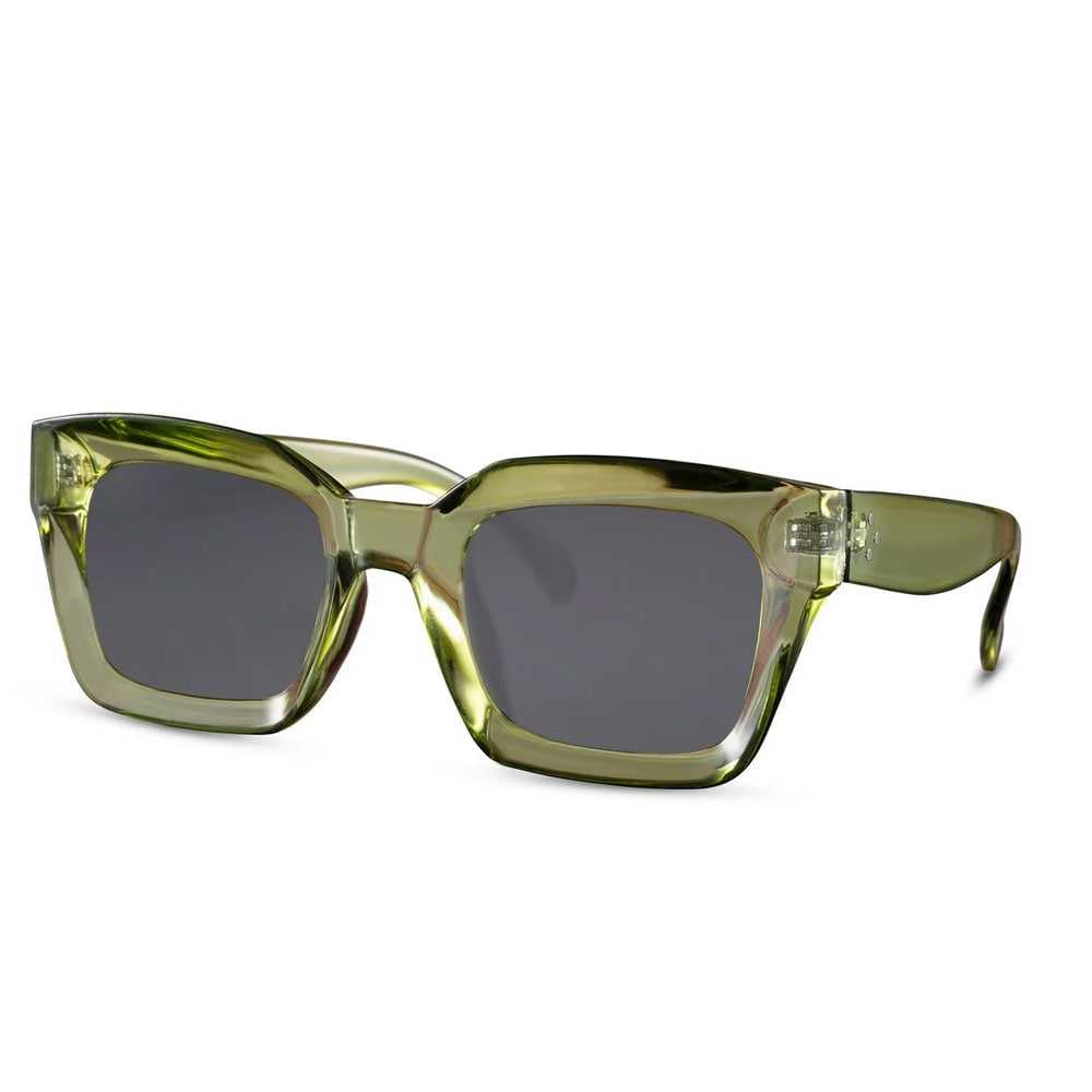 Eco Solbriller - Grønne med sorte glas