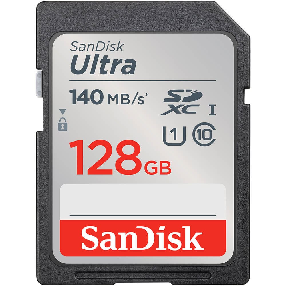 Sandisk Memorycard SDXC Ultra 128GB 140MB/s