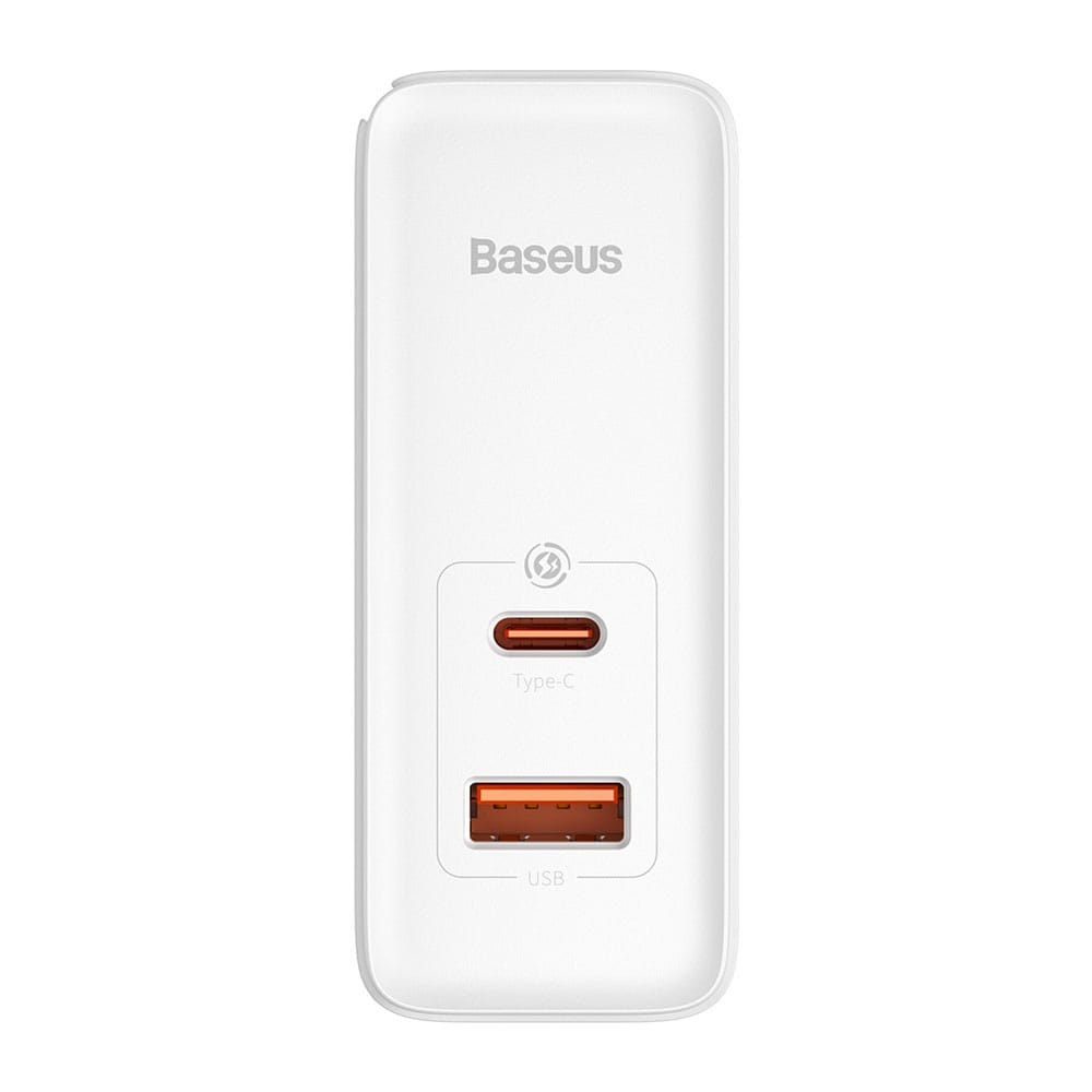 Baseus vægoplader 100 W USB-C med kabel - hvid