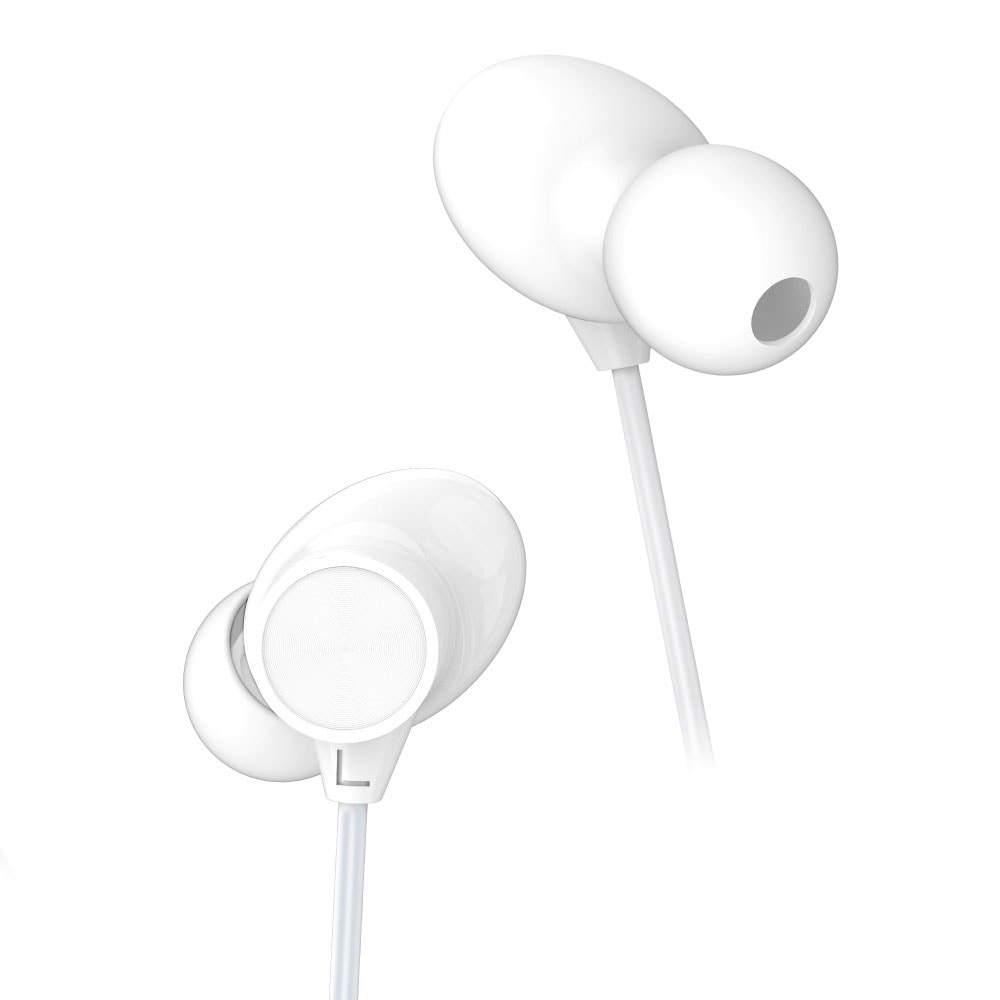 XO EP42 in-ear høretelefoner med USB-C - hvid