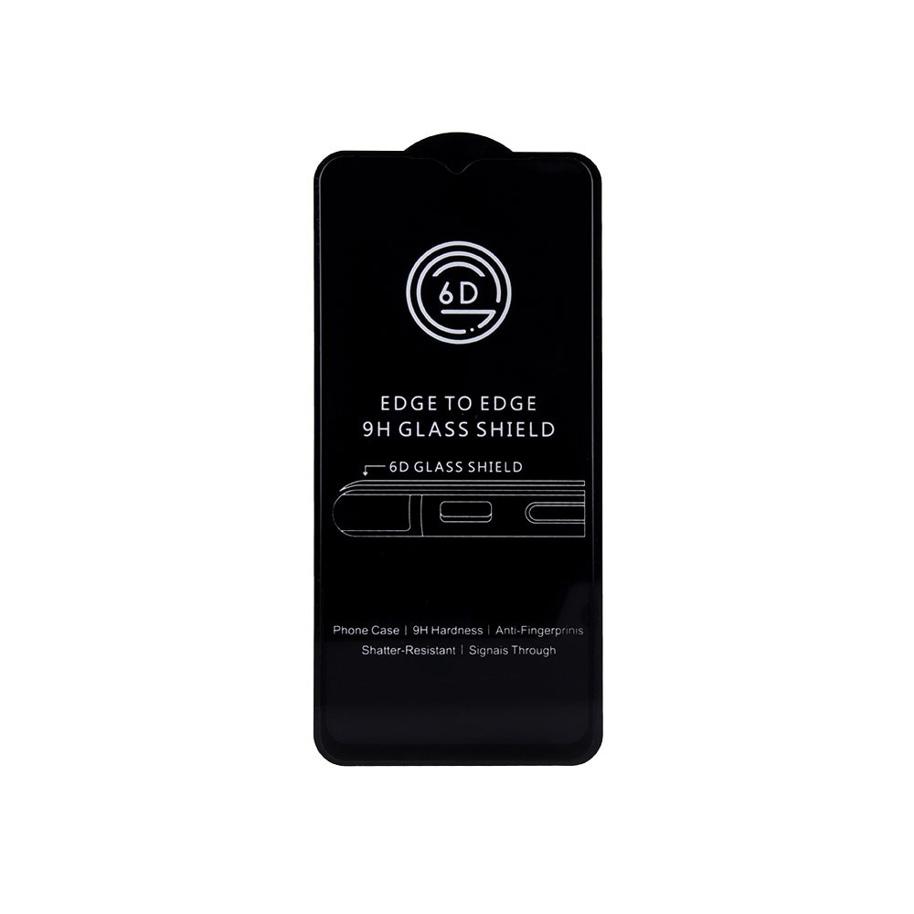 6D hærdet skærmbeskytter til Samsung Galaxy A54 5G - sort stel