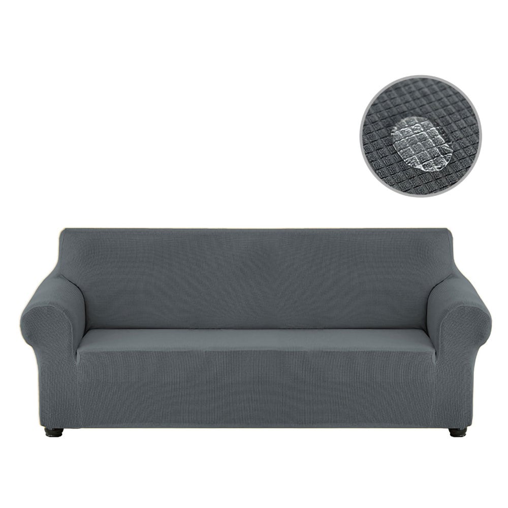 Elastisk sofabetræk 140-180cm - Grå